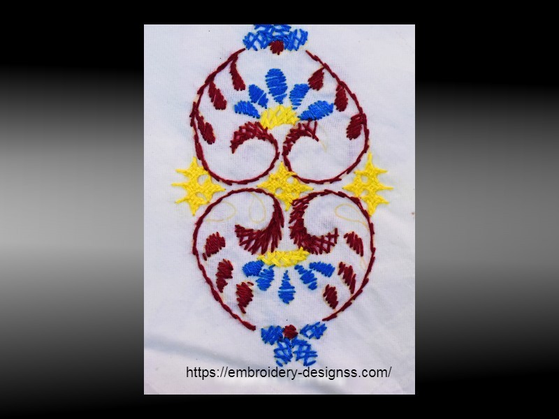 Embroidery motif